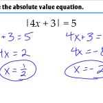 1.7 - Solving Absolute Value Equations - Ms. Zeilstra'S Math Classes with Solving Absolute Value Equations Worksheet