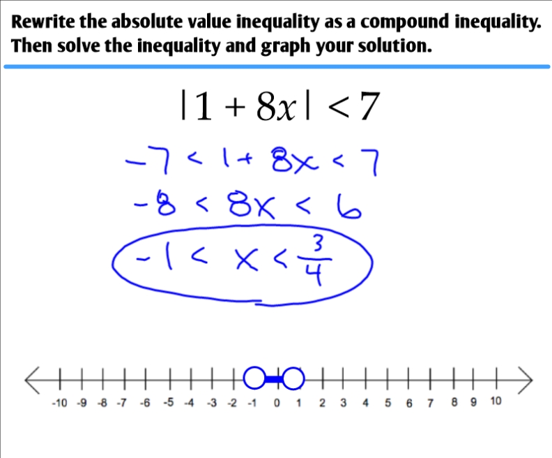 1.8 - Solving Absolute Value Inequalities - Ms. Zeilstra'S Math Classes intended for Absolute Value Inequalities Worksheet