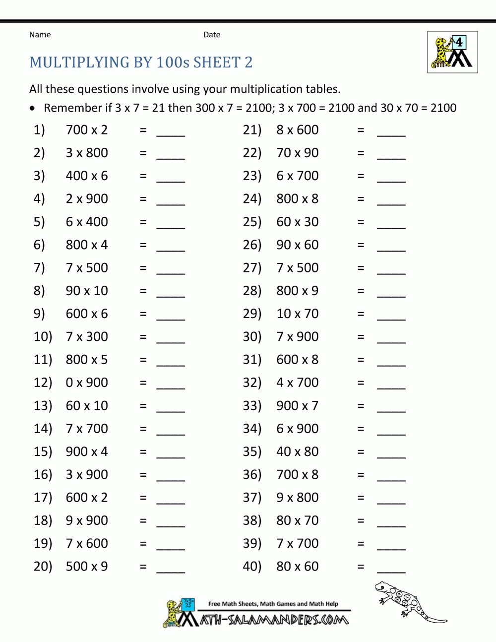 10 Math Worksheets On Multiplying Mixed Numbers In Multiplying Mixed Numbers Worksheet