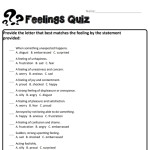 12 Educational Worksheets About Feelings And Emotions – Teaching Expertise Regarding I Feel Statements Worksheet