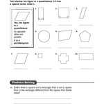 13 Best Images Of Printable Worksheets On Quadrilaterals – 9 Best Images Of Quadrilateral Inside Properties Of Quadrilateral Worksheet