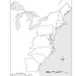 13 Colonies Map Blank Printable – Printable Word Searches Intended For 13 Colonies Map Worksheet