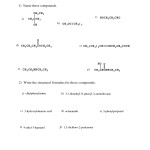 17 Naming Organic Compounds Worksheet Answer / Worksheeto within Organic Chemistry Worksheet With Answers