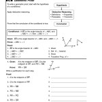 2 4 Reteaching Worksheet Connecting Algebra To Proofs Answers Regarding Algebraic Proofs Worksheet With Answers