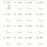 2 Digit Addition With Regrouping Pdf – Worksheet 2Nd Grade Subtraction With 2 Digit Addition For Algebra 2 Worksheet Pdf