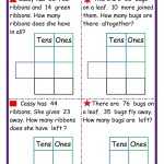 2-Digits Addition And Subtraction Word Problems Worksheet throughout Algebra 2 Word Problems Worksheet