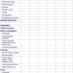 2+ Student Budget Free Download Pertaining To The Student Budget Worksheet Answers