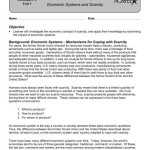 20 High School Economics Worksheet | Worksheet From Home Throughout Economic Systems Worksheet Pdf