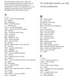 20++ Medical Terminology Worksheet - Worksheets Decoomo inside Medical Terminology Abbreviations Worksheet