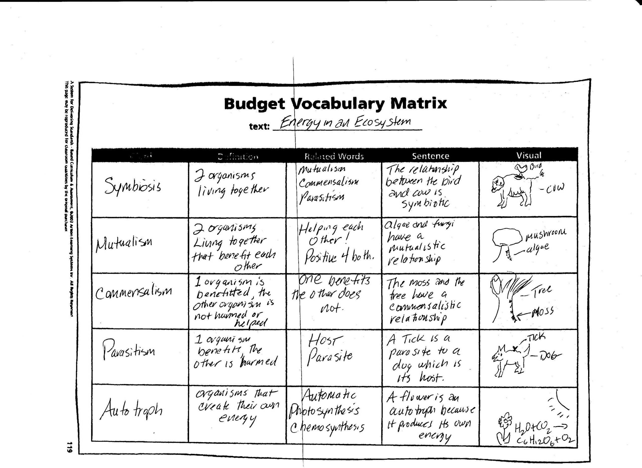 20++ Symbiosis Worksheet Pdf Answer Key - Worksheets Decoomo In Symbiotic Relationships Worksheet Good Buddies