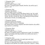 20 Types Of Conflict Worksheets | Worksheet From Home pertaining to Types Of Conflict Worksheet