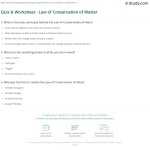 25 Conservation Of Mass Worksheet – Support Worksheet Inside Conservation Of Mass Worksheet