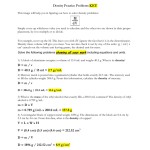 25 Density Practice Problems Answers — Db Excel With Regard To Density Practice Problem Worksheet