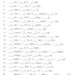 262 Balancing Chemical Equations Answer Key / 28 Chemfiesta Regarding Balancing Equations Practice Worksheet Answers