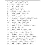 262 Balancing Chemical Equations Answer Key : 35 Balancing Equations Worksheet Answers with Chemical Reactions Worksheet Answers