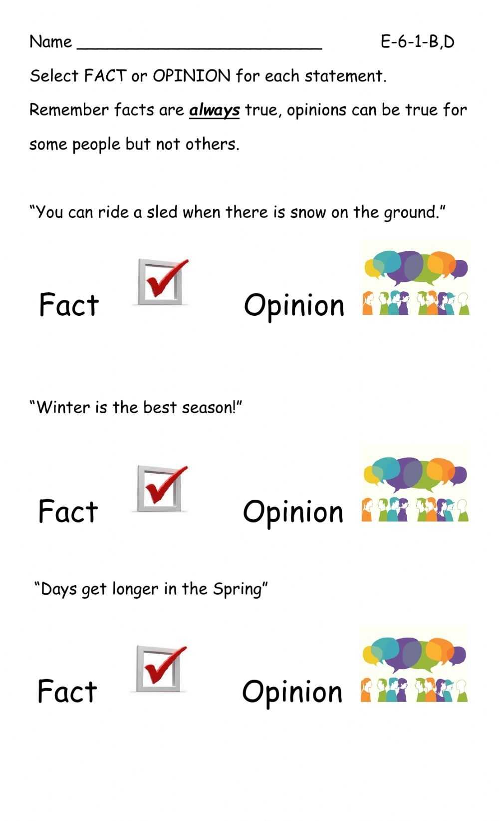 27 Fact Or Opinion Worksheet - Worksheet Information inside Fact Or Opinion Worksheet