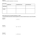 28 Writing Equations Of Parallel And Perpendicular Lines Worksheet Regarding Writing Equations Of Lines Worksheet