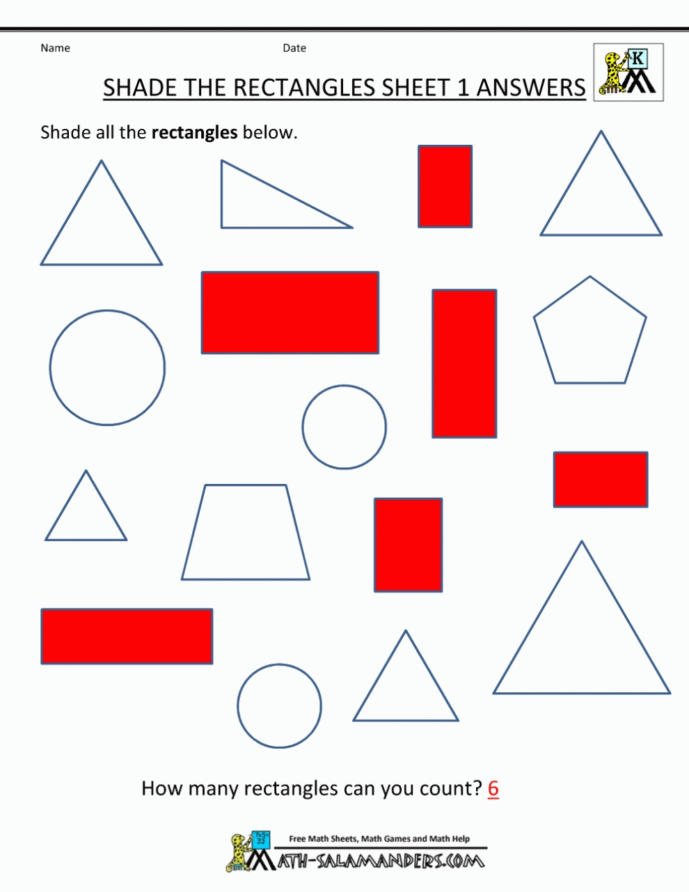 2D Shapes Worksheets Intended For 2 Dimensional Shapes Worksheet