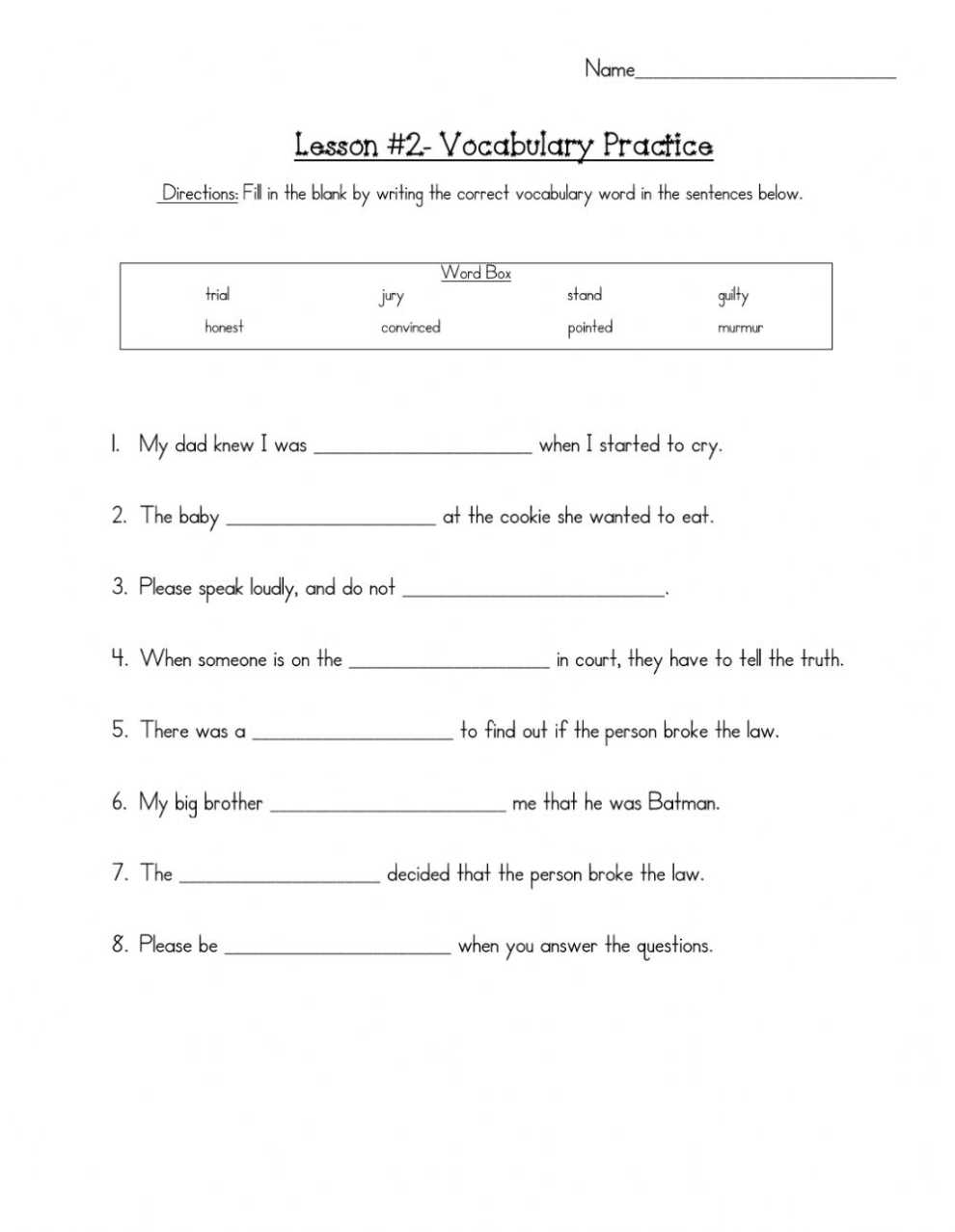 2Nd Grade Vocabulary Worksheets Printable And Organized By Subject K5 Intended For 2Nd Grade Vocabulary Worksheet