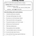 30 Action And Linking Verbs Worksheet | Education Template Within Linking And Helping Verbs Worksheet