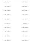 30 Adding Decimals Worksheet Pdf | Education Template Regarding Adding Decimals Worksheet Pdf