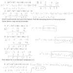 30 Algebra 2 Factoring Worksheet | Education Template in Factoring Worksheet Algebra 2