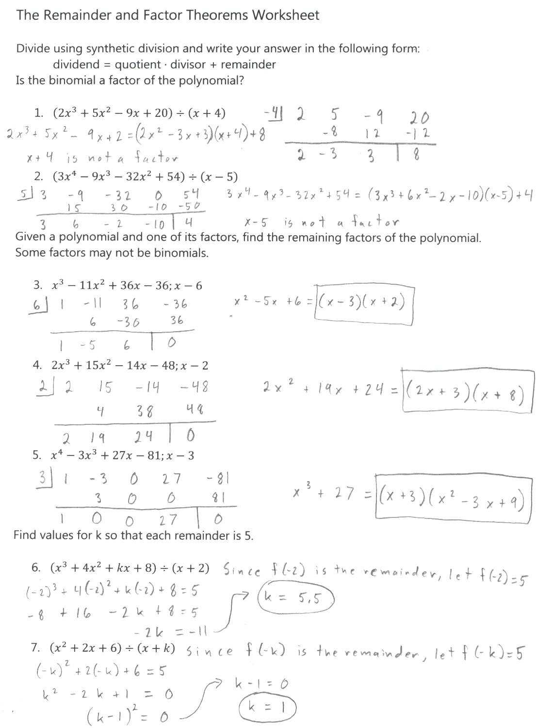 30 Algebra 2 Factoring Worksheet | Education Template in Factoring Worksheet Algebra 2