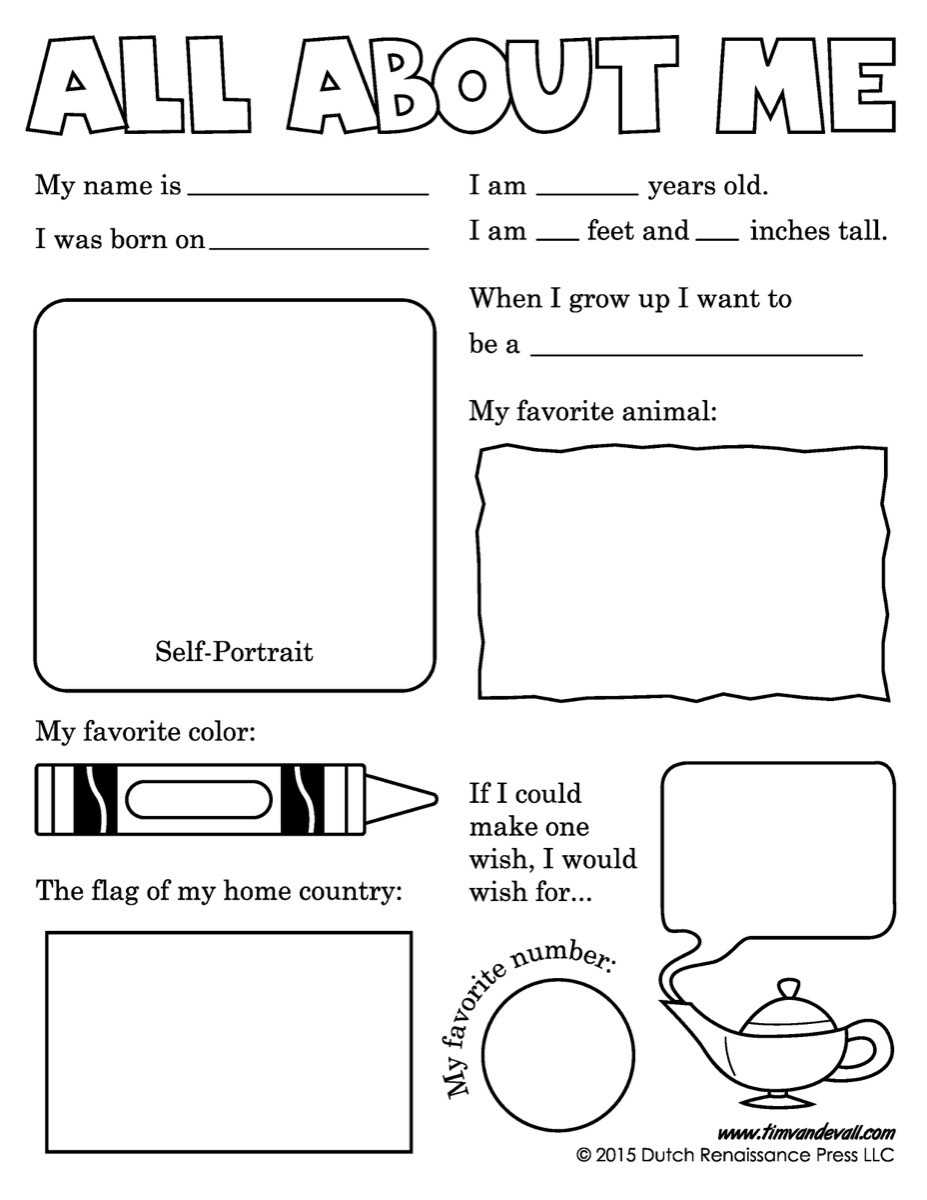 30 All About Me Worksheet Pdf | Education Template intended for All About Me Worksheet Pdf