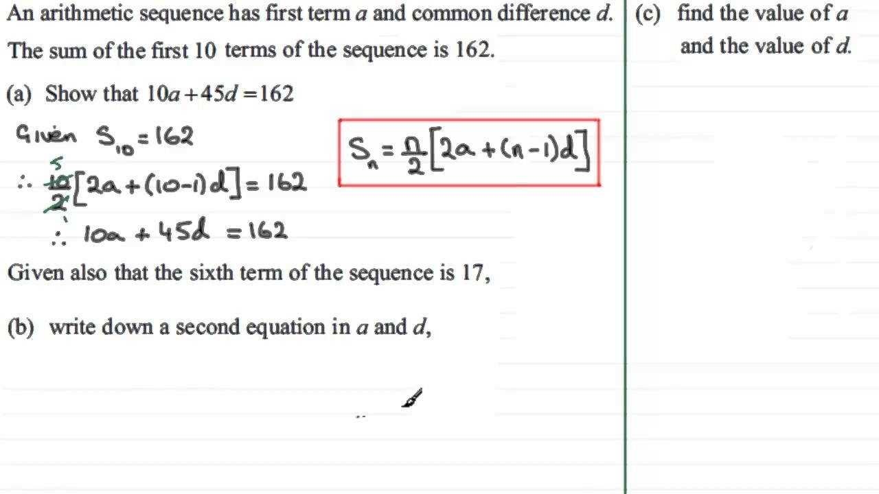 30 Arithmetic Sequences Worksheet Answers | Education Template with Arithmetic Sequences Worksheet Answers