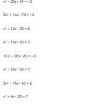 30 Completing The Square Practice Worksheet | Education Template in Completing The Square Worksheet