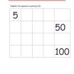 30 Counting By 5S Worksheet | Education Template For Count By 5S Worksheet