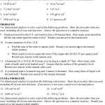 30 Dimensional Analysis Worksheet And Answers | Education Template in Dimensional Analysis Worksheet And Answers