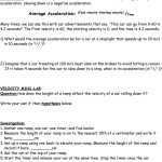 30 Displacement Velocity And Acceleration Worksheet | Education Template Pertaining To Displacement Velocity And Acceleration Worksheet