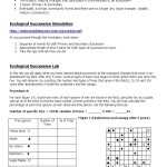 30 Ecological Succession Worksheet Answer Key | Education Template Inside Ecological Succession Worksheet Answer Key