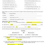 30 Energy Transformation Worksheet Pdf | Education Template Inside Energy Transformation Worksheet Pdf