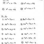 30 Factoring Trinomials Worksheet Algebra 2 | Education Template Within Factoring Trinomials Worksheet Pdf