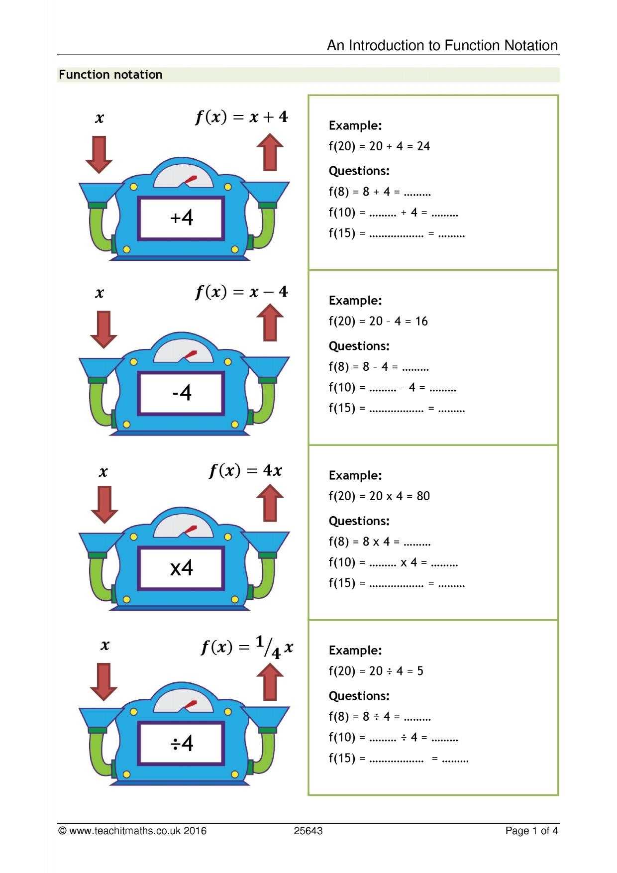 30 Function Notation Worksheet Answers | Education Template throughout Function Notation Worksheet Answers