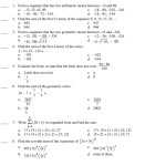 30 Geometric Sequence And Series Worksheet | Education Template Within Sequence And Series Worksheet