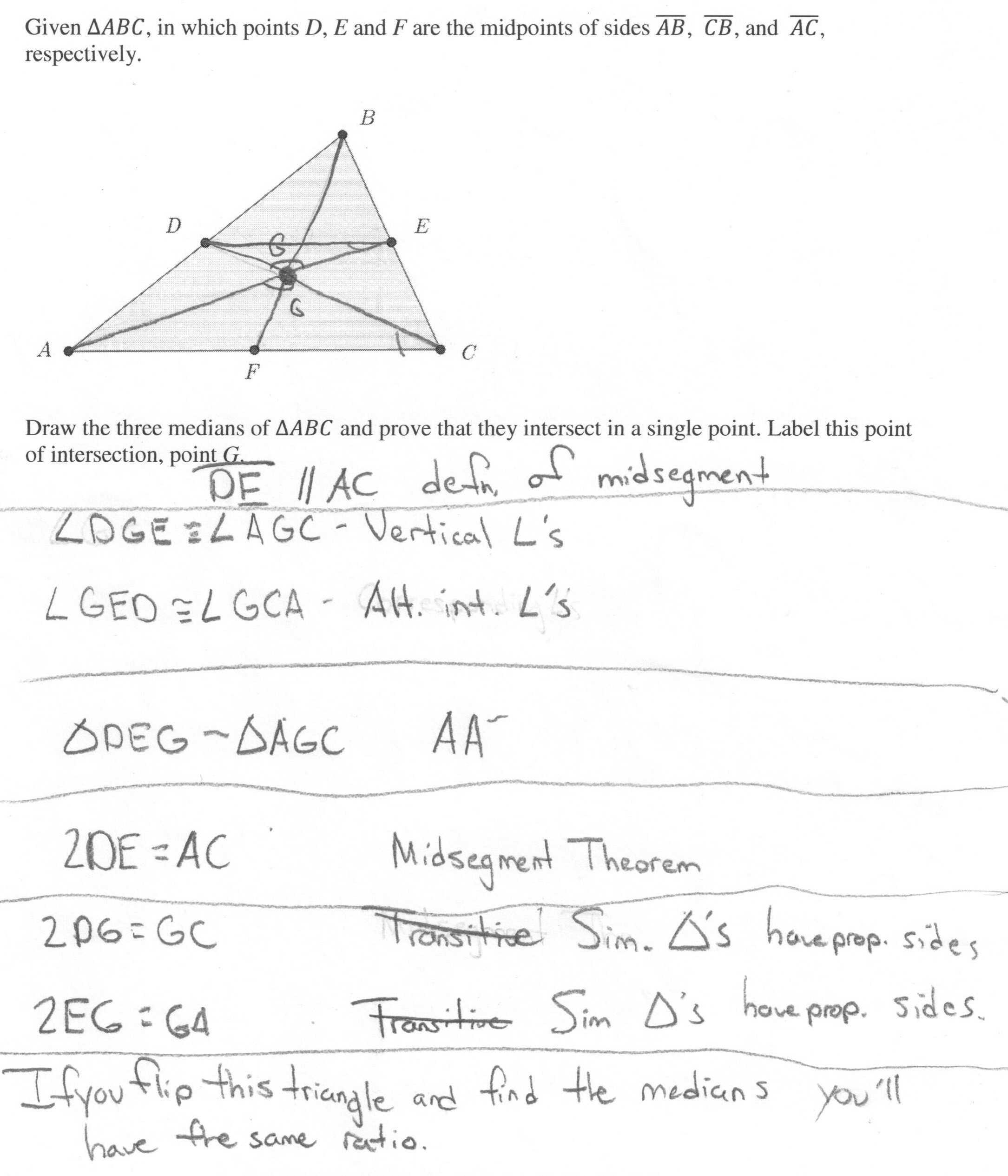 30 Geometry Points Of Concurrency Worksheet | Education Template in Points Of Concurrency Worksheet Answers