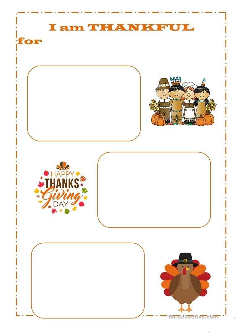 30 I Am Thankful For Worksheet | Education Template with regard to I Am Thankful For Worksheet