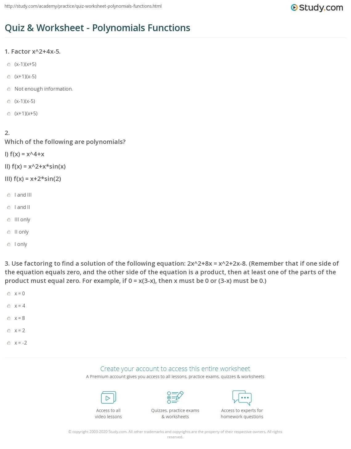 30 Multiplying Polynomials Worksheet Answers | Education Template intended for Multiplying Polynomials Worksheet Answers