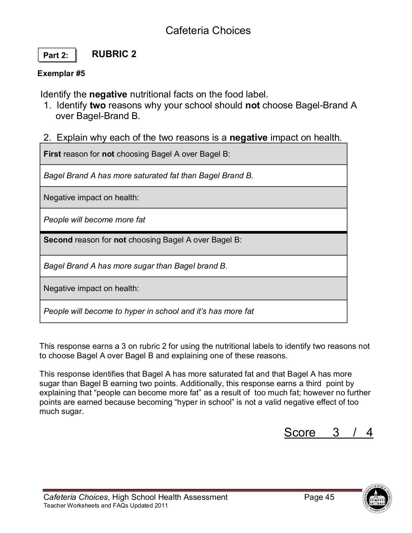 30 Nutrition Label Worksheet Answer | Education Template in Nutrition Label Worksheet Answer