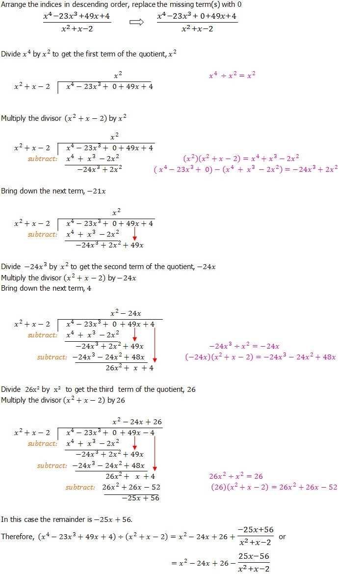 30 Polynomial Long Division Worksheet | Education Template inside Polynomial Long Division Worksheet