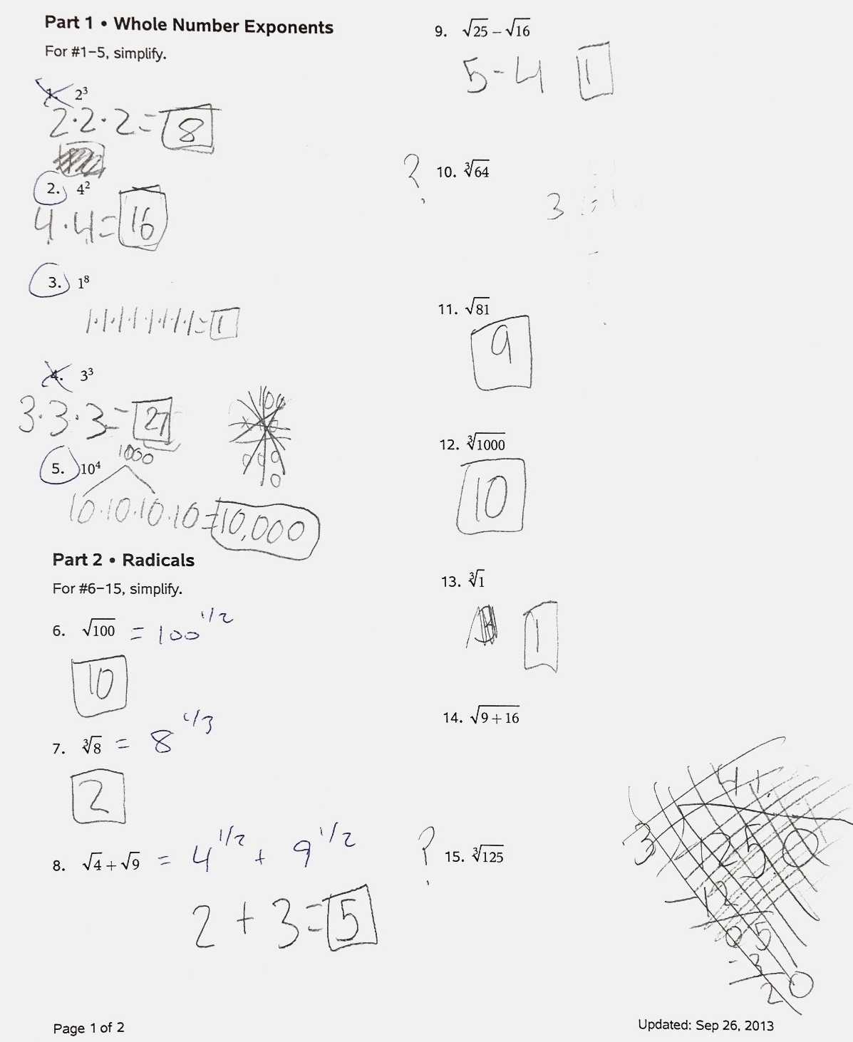 30 Radical And Rational Exponents Worksheet | Education Template pertaining to Radicals And Rational Exponents Worksheet