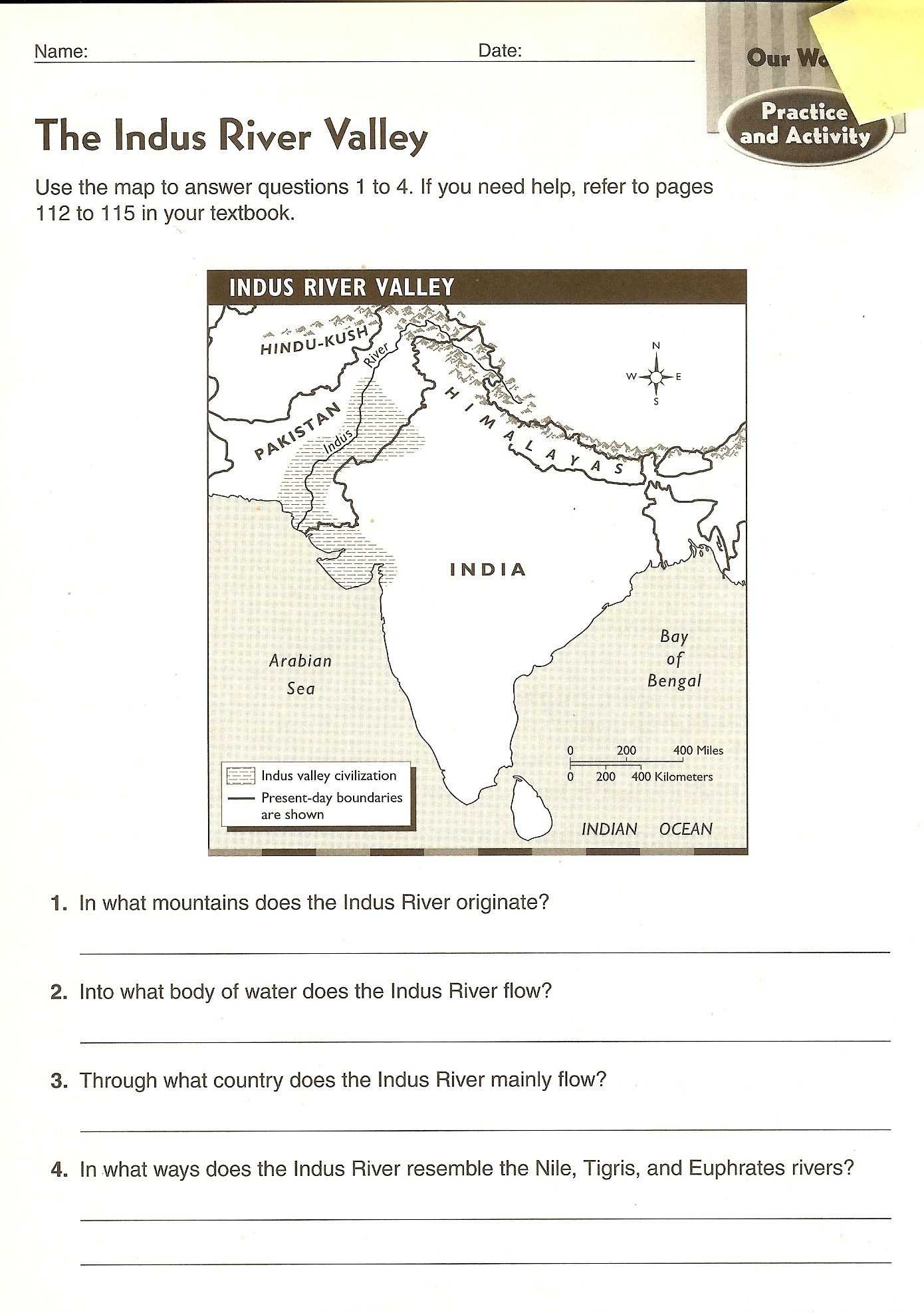 30 River Valley Civilizations Worksheet | Education Template regarding River Valley Civilizations Worksheet Answers