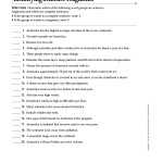 30 Sentence Or Fragment Worksheet | Education Template Within Sentence Or Fragment Worksheet