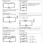 30 Series And Parallel Circuits Worksheet | Education Template For Series And Parallel Circuits Worksheet