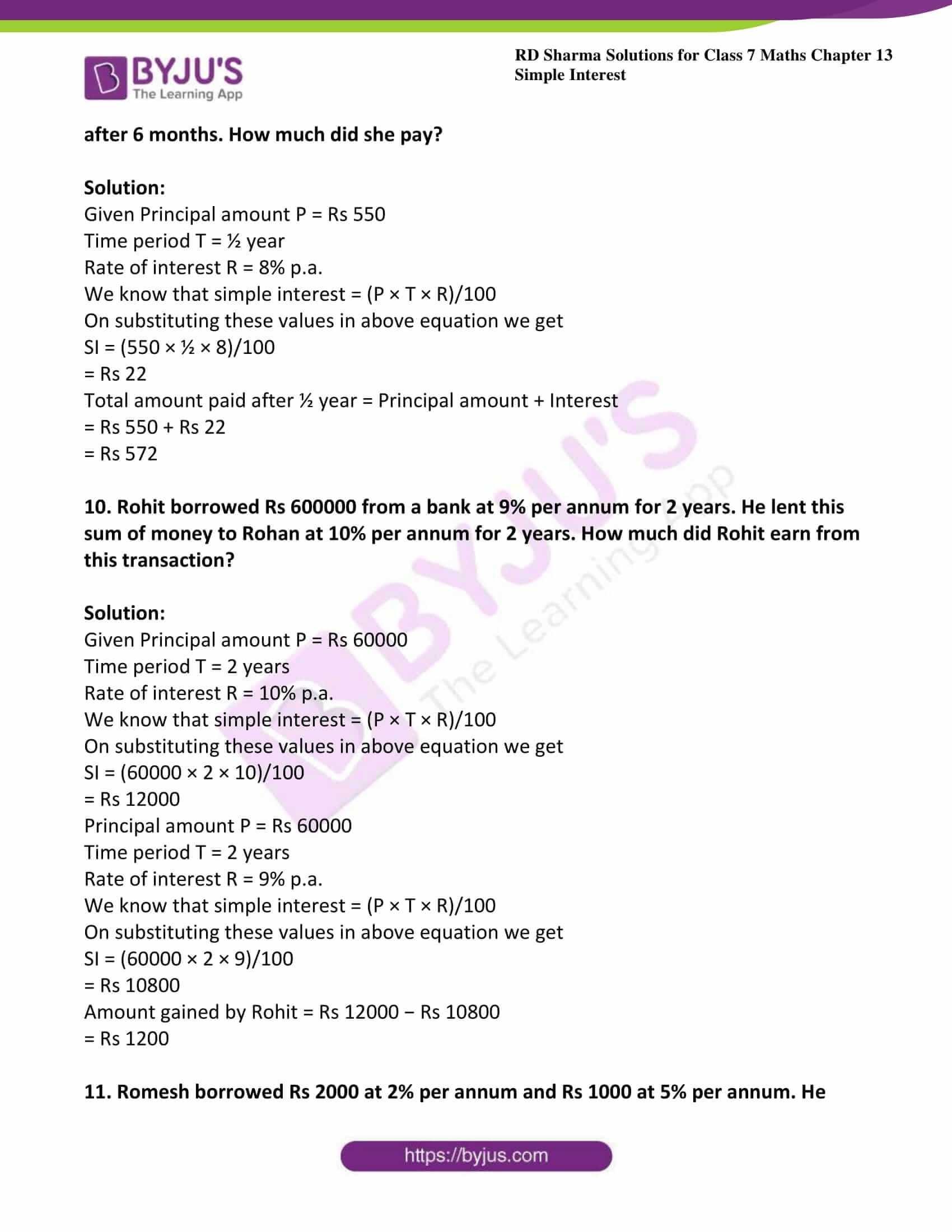 30 Simple Interest Worksheet Pdf | Education Template intended for Simple Interest Problems Worksheet
