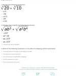 30 Simplifying Radicals Worksheet Answers | Education Template In Simplifying Radicals Worksheet 1 Answers