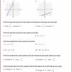 30++ Slope Intercept Form Worksheet With Answers - Worksheets Decoomo with Slope Intercept Form Worksheet